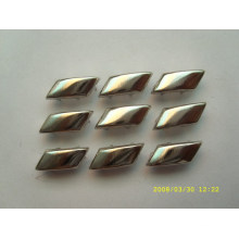 Металлические брэды с серебряными / золотыми / бронзовыми цветными скрапбукингами с блестками